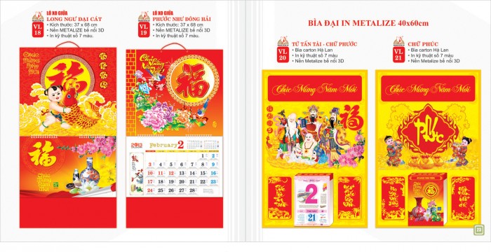 Gửi lịch Tết đi Mỹ – gửi trọn tình thương đến nơi xa